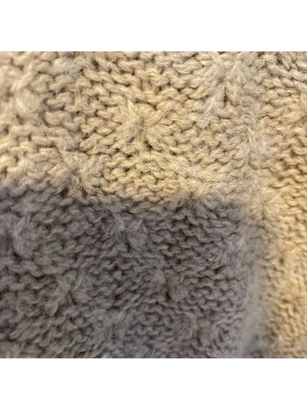 Wool-Blend Cowl Neck Knit Sweater Poncho – OS – Jperico Made in Italy